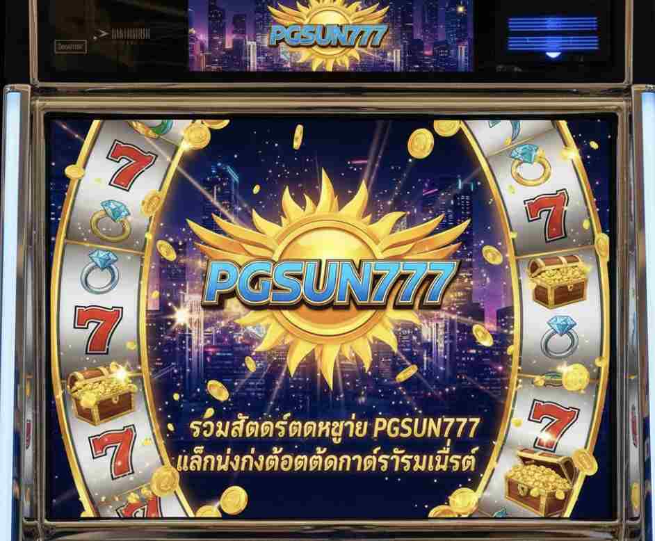 รวมสล็อตแตกง่าย PGSUN777