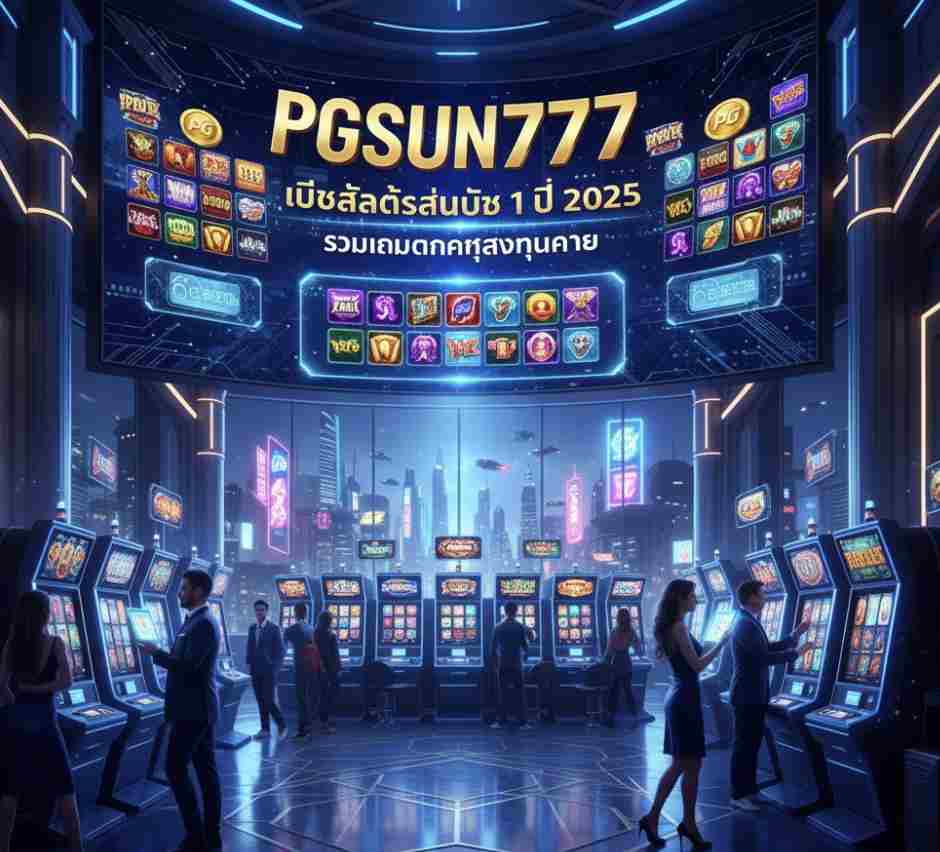 PGSUN777 เว็บสล็อตอันดับ