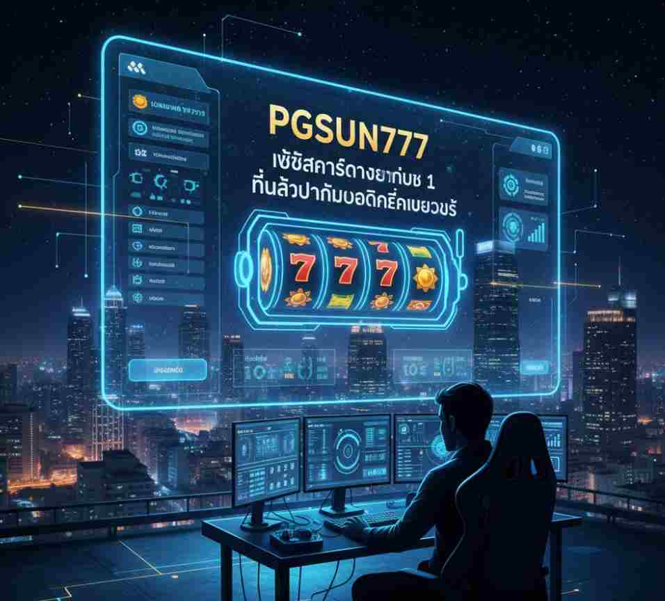 PGSUN777 เว็บไซต์สล็อตสด