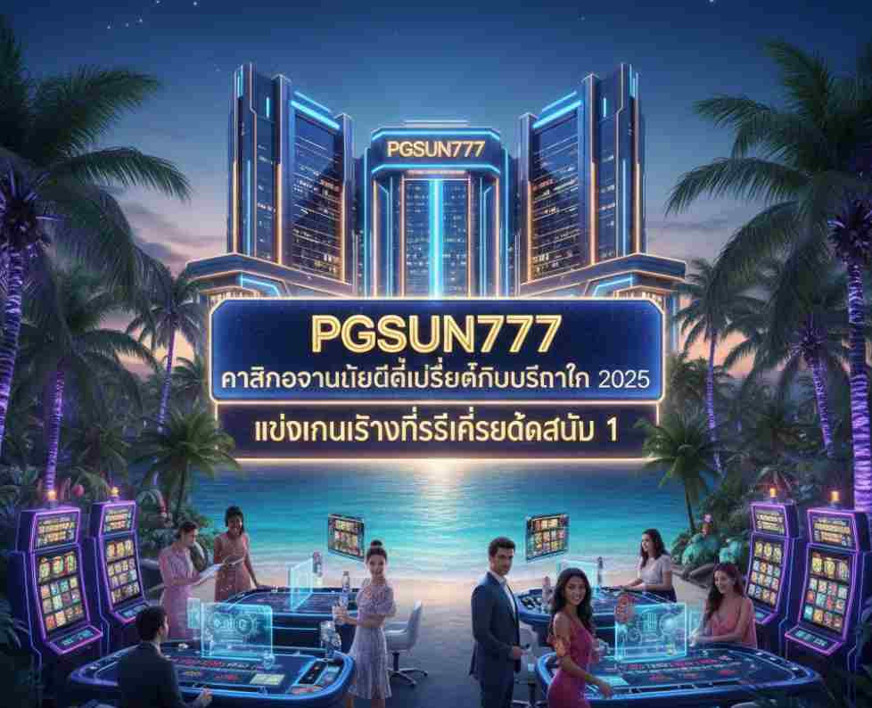 PGSUN777 คาสิโนออนไลน์ 2025